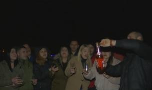 Mulți români au sărbătorit Revelionul acasă