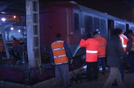 Un tren cu destinația Brașov a deraiat în Gara de Nord