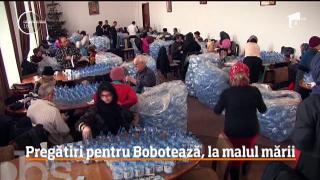 La malul mării, au început deja pregătirile pentru Bobotează