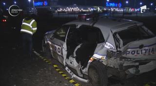 Polițist și pieton spulberați într-un dublu accident, la intrarea în București