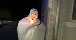 În Ajunul Bobotezei, într-un sat din Bistriţa spiritele rele sunt alungate de hâzi