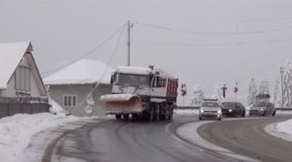 Ger în România, în următoarele ore. Temperaturile scad până la -16 grade Celsius