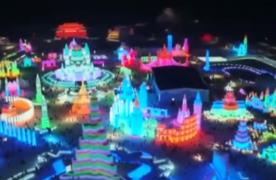 Cel mai mare festival de gheaţă din lume are loc în nordul Chinei