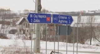 O firmă contractată de Compania de Drumuri "a mutat" râul Mureş la Zalău, din pix