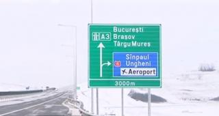 Şoferi bulversaţi de indicatoare pe noul tronson A3. Localităţi afişate pe sens greşit