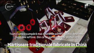 Afacerea mărţişorul a început, chinezii câştigă bani frumoşi