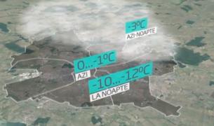 Vreme extremă în Bucureşti. Schimbări bruşte de temperatură anunţate de ANM