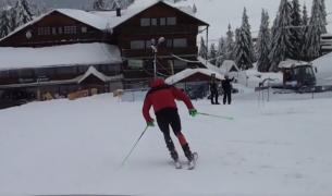 Schior din Timorul de Est, antrenamente în România. În țara lui temperaturile nu coboară sub 25 de grade