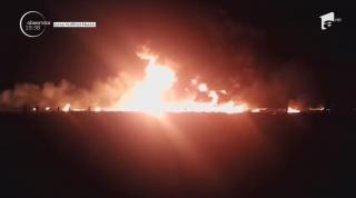 Imagini dramatice după explozia conductei de benzină din Mexic