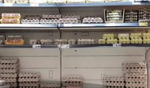 Lot de ouă contaminate cu un insecticid periculos a apărut pe piaţă, în judeţul Gorj