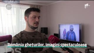 România ghețurilor, imagini spectaculoase la peste 1.000 de metri