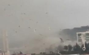 Tornadă în Antalya. Furtunile au lovit și în Italia și Spania