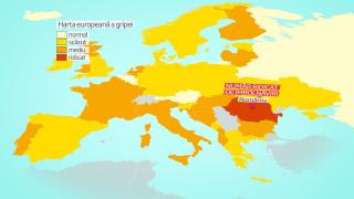România, țara cu cele mai multe îmbolnăviri de gripă din Europa