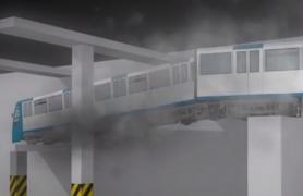 Animație. Cum s-a produs accidentul de la depoul Berceni. Zeci de angajați s-au salvat în ultimul moment din calea metroului