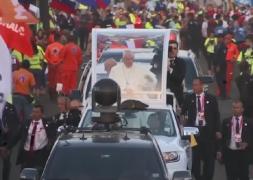 Papa Francisc, primit ca un superstar în Panama. Sute de mii de tineri l-au întâmpinat pe Suveranul Pontif