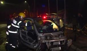 Accident rutier la ieşirea din Sighişoara. Patru oameni au ajuns la spital