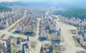 O companie din Turcia s-a încăpăţânat să creeze un oraş format din sute de castele