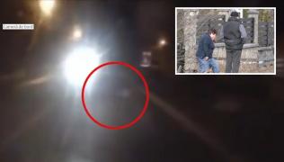 Mister în cazul accidentului din Brașov. Un șofer a lovit un bărbat întins inexplicabil pe mijlocul drumului