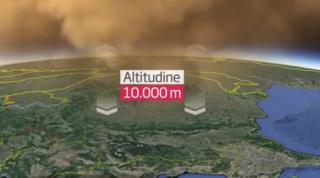 Valul de praf saharian vine spre România. Fenomenul extrem, explicat de meteorologi