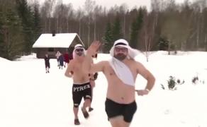 În Estonia a avut loc Maratonul European de Saună