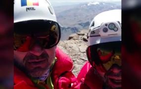 Doi constănţeni au cucerit vârful Aconcagua. Oamenii vor acum să ducă tricolorul pe Everest