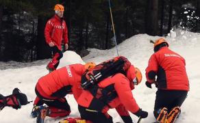 Simulare de avalanșă în Munții Parâng, cu echipamente de ultimă generație