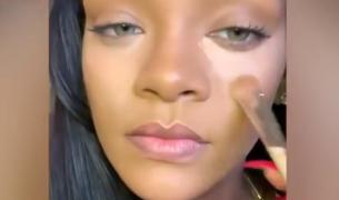 Rihanna, tutorial de make-up pas cu pas