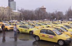 Mii de taximetrişti au ieşit în stradă şi au convins autorităţile să schimbe legea