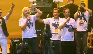Miliardarul Richard Branson, concert umanitar uriaș la granița Venezuelei