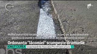 Ordonanţa pe lăcomie a scumpit reabilitarea drumurilor din ţară