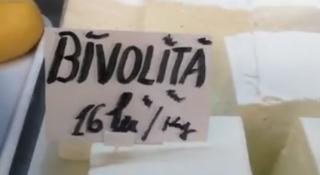 Brânză din lapte de vacă, vândută drept brânză de bivoliţă în pieţele din Bucureşti