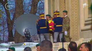 Regele Carol al II-lea a fost înhumat la Curtea de Argeş (Video)