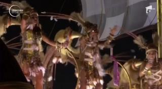 Carnavalul din Rio s-a încheiat, ca în fiecare an, cu "parada campionilor"