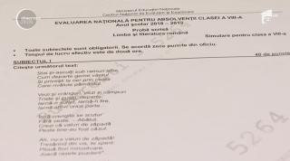 Ministrul Educației, despre gafa de la Simularea Națională: ”Nicio greșeală nu poate fi justificată”