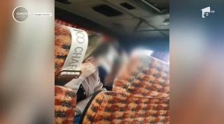 Imaginile în care un adolescent din Roman e bătut de un şofer de autobuz (Video)