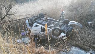 Fetiță de 8 luni în comă, după accidentul de lângă Rupea. Sora ei de 3 ani a murit
