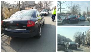 Urmărire Live, cu focuri de armă, pe străzile din Constanţa pentru prinderea unui şofer fugar