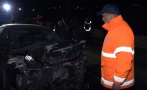 Doi oameni au ajuns la spital din cauza unui şofer băut, urcat la volan, pe DN 67