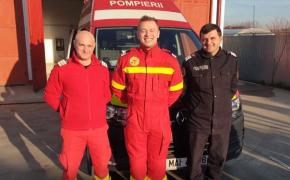 Pompierii SMURD din Arad, moașe de ocazie