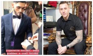 Imagini cu românul angajat ca sclav de fiul unui milionar din Anglia