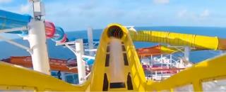 Cel mai mare tobogan acvatic de pe mare are 240 de metri lungime şi este la Miami