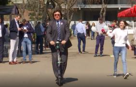 Trotineta electrică a devenit mijloc de transport public în Timișoara