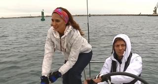 Sailing în Marea Neagră, cu Valentin Butnaru la cârma unui velier