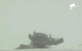 Risc crescut de avalanşă pe văile din Bucegi. Stratul de zăpadă este instabil (Video)