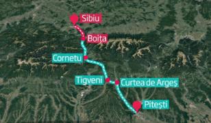 S-a semnat contractul pentru construirea primilor 13 km din Autostrada Sibiu - Piteşti