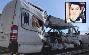 Ionuţ a sfârşit în microbuzul morţii, la Buzău. Lista celor 16 pasageri spulberaţi de tren (Video)