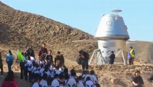 Bază "marțiană" într-un deșert din China