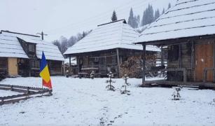 În Bucovina ninge ca-n povești, în luna aprilie