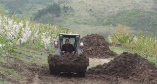 Cu banii munciți în Spania, o familie din Alba a dat viață unei livezi în România
