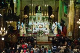 Slujba de Înviere la catolici, celebrată la catedrala Sfântul Iosif din București